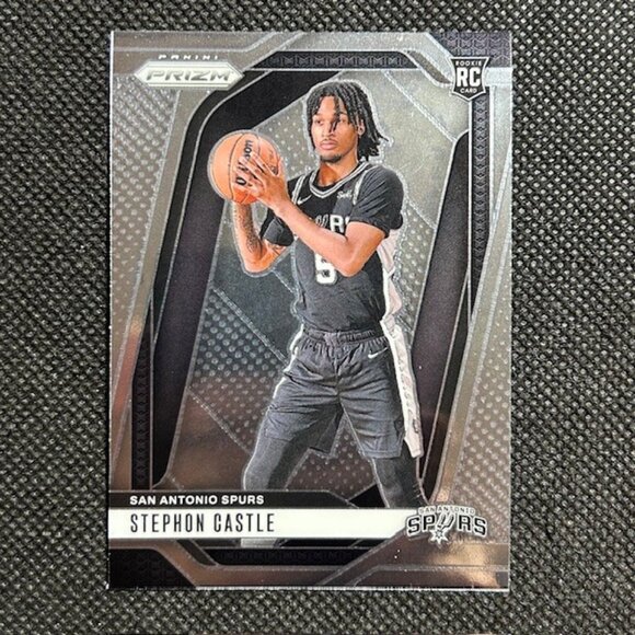 2024-25 Panini Prizm #234 Stephon Castle RC Rookie Spurs - Picture 1 of 2